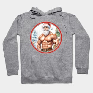 Muscle Daddy Merry Christmas Hoodie